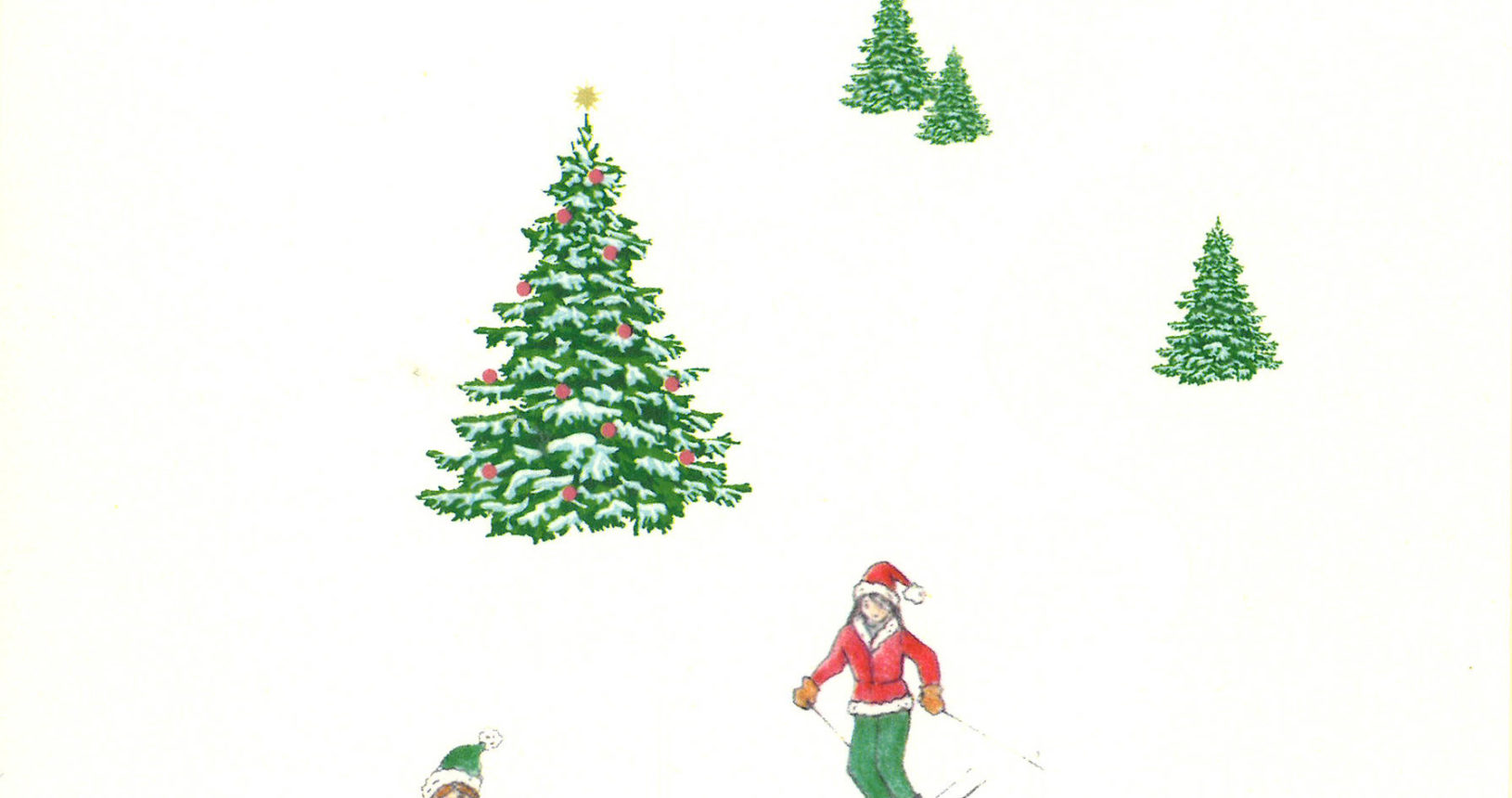carte de noel Olivier de Sercey
