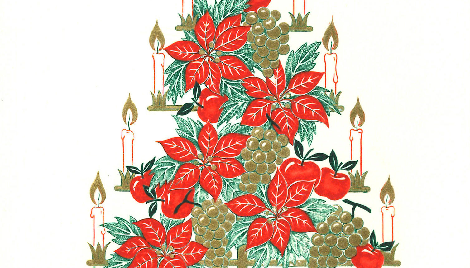 carte de noel Olivier de Sercey
